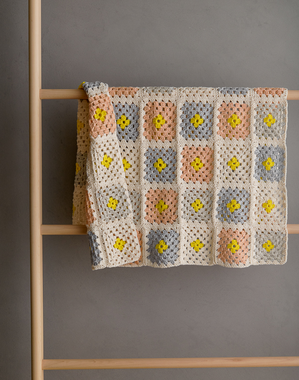 Granny Square Blanket In Cotton Pure | Purl Soho