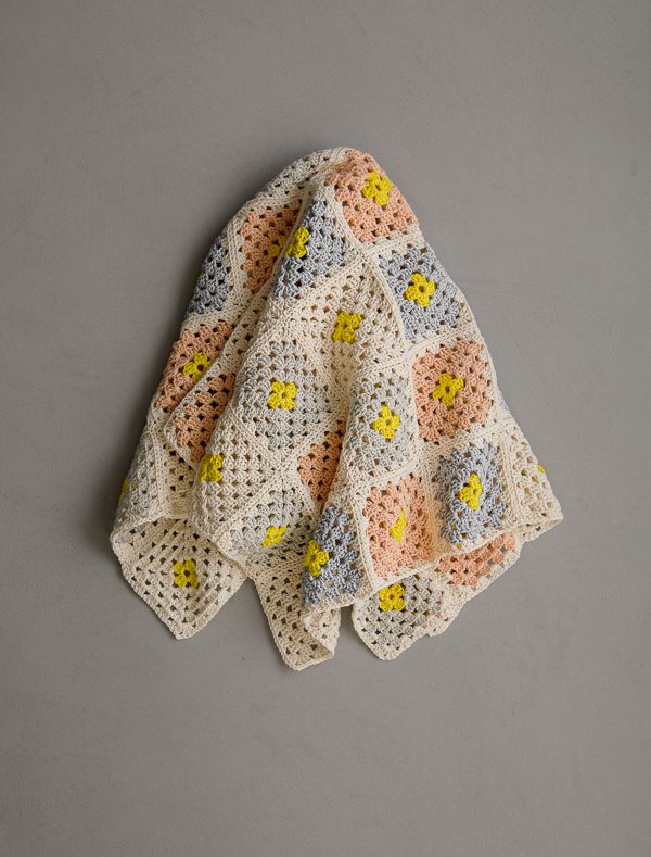 Granny Square Blanket In Cotton Pure | Purl Soho