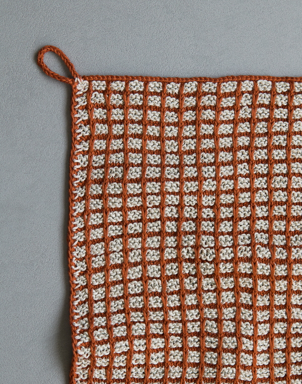 Slip Stitch Dishtowels In Blackbird Linen | Purl Soho