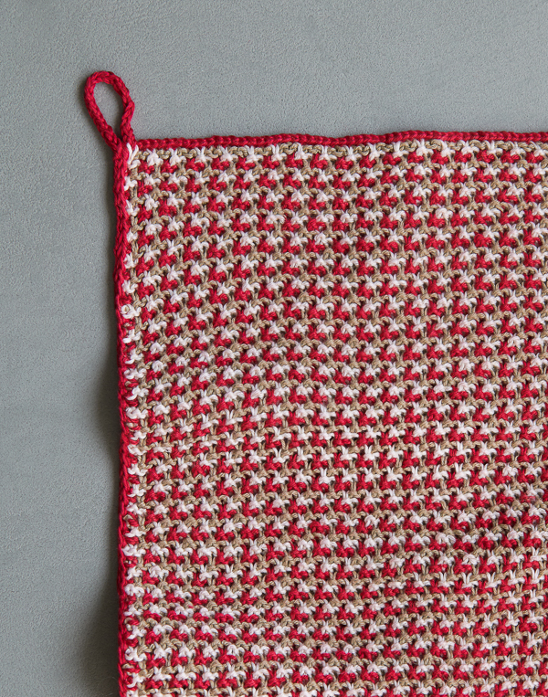 Slip Stitch Dishtowels In Blackbird Linen | Purl Soho