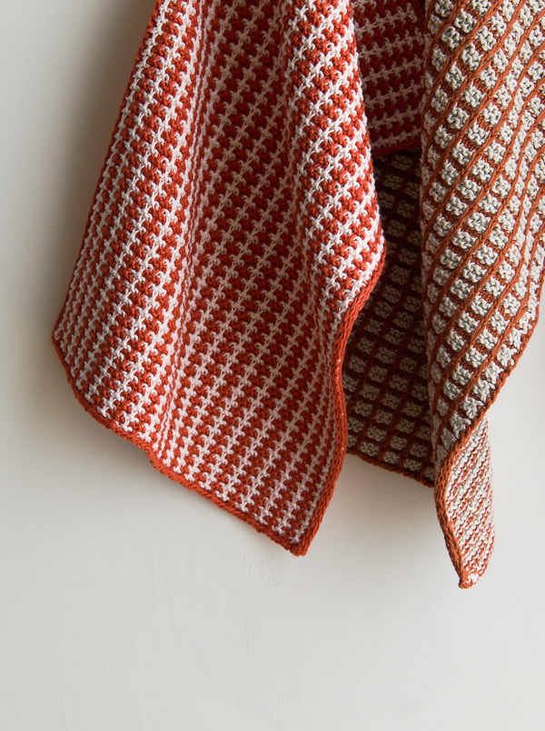Slip Stitch Dishtowels In Blackbird Linen | Purl Soho