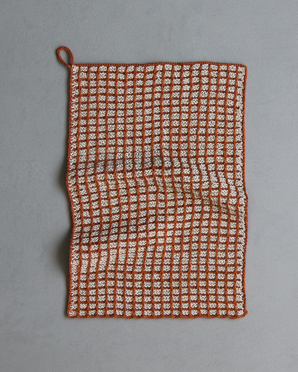 Slip Stitch Dishtowels In Blackbird Linen | Purl Soho