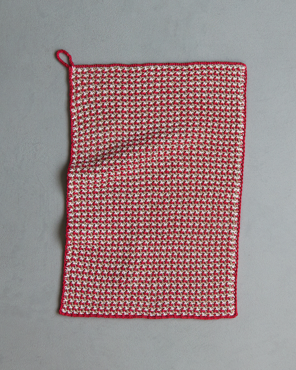 Slip Stitch Dishtowels In Blackbird Linen | Purl Soho
