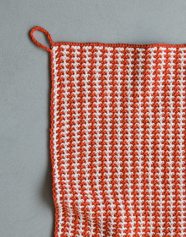 Slip Stitch Dishtowels In Blackbird Linen | Purl Soho