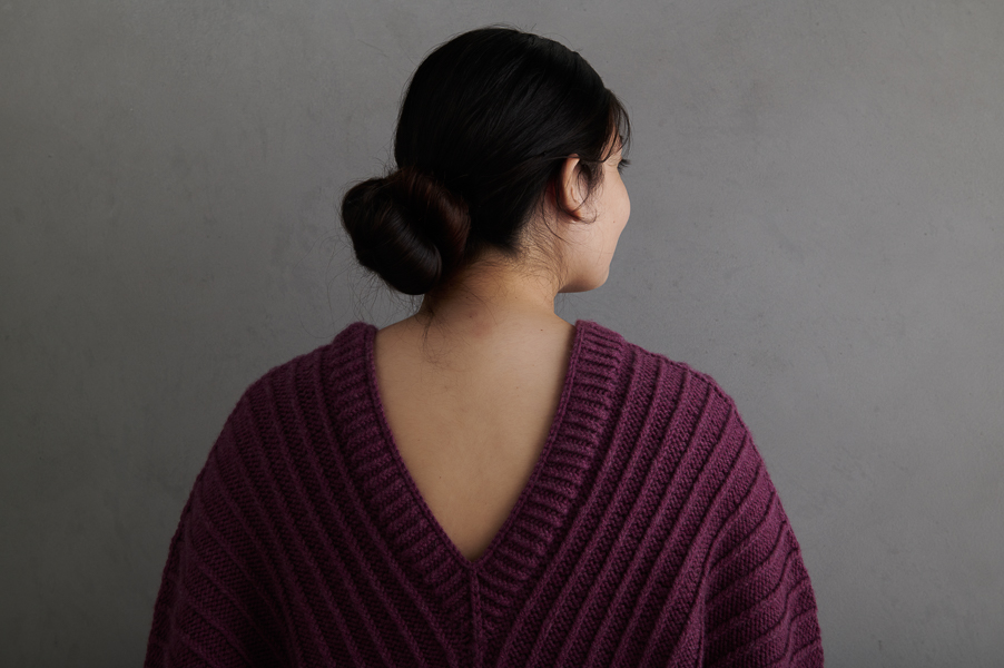 Ainur Berkimbayeva For Purl Soho: Cross Current Dolman Pullover | Purl Soho
