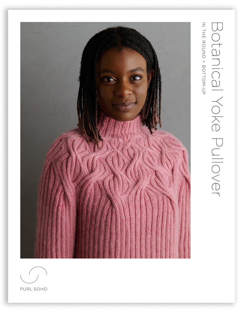 Botanical Yoke Pullover In New Colors | Purl Soho