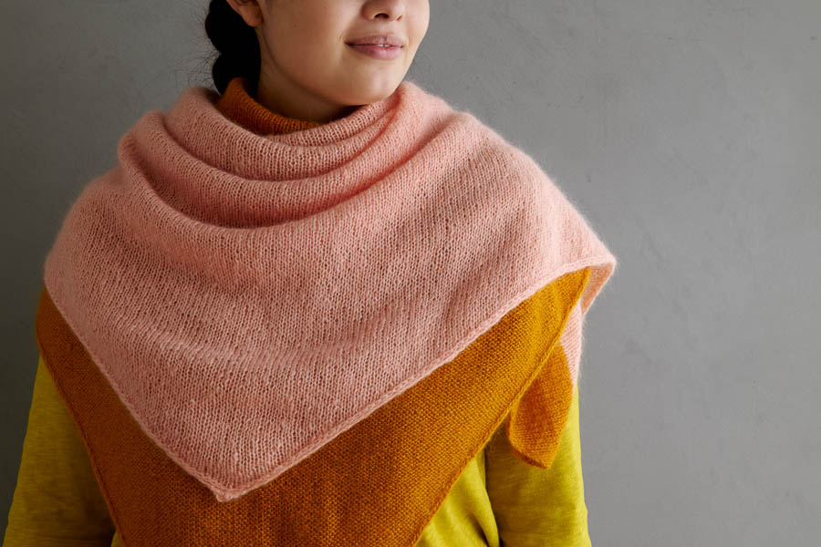 Colorblock Diamond Wrap | Purl Soho