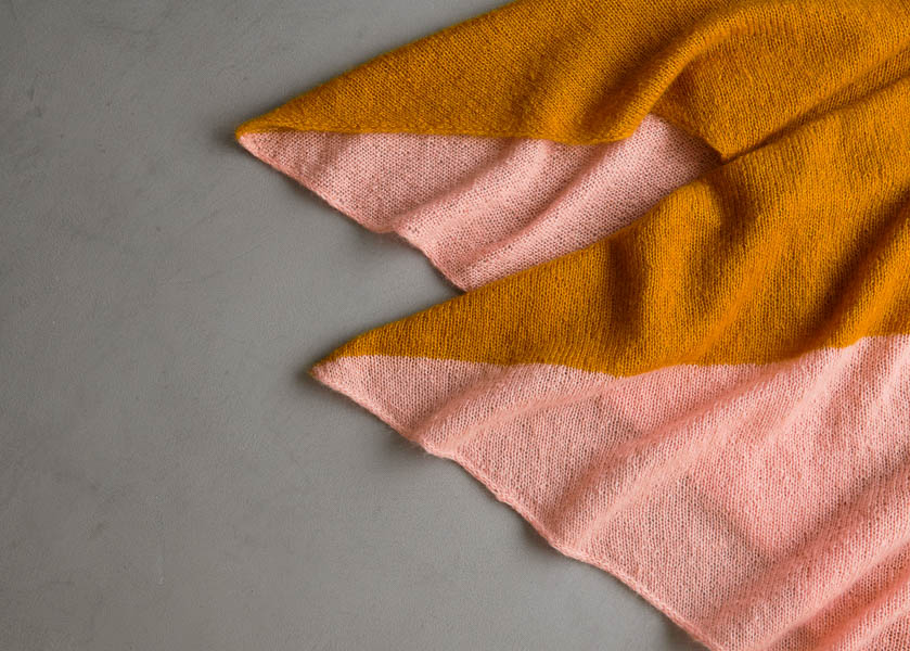 Colorblock Diamond Wrap | Purl Soho