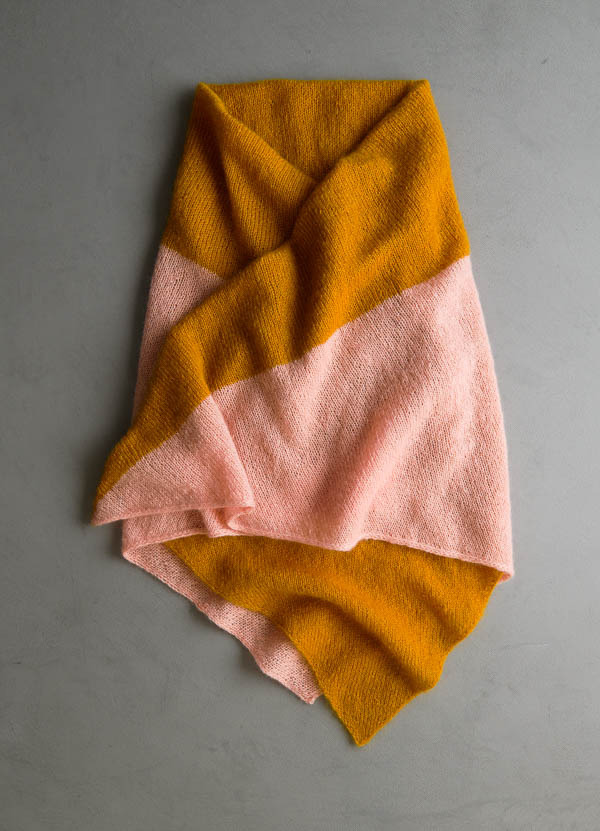 Colorblock Diamond Wrap | Purl Soho