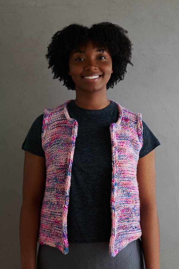 Drift Vest In Lovebird | Purl Soho