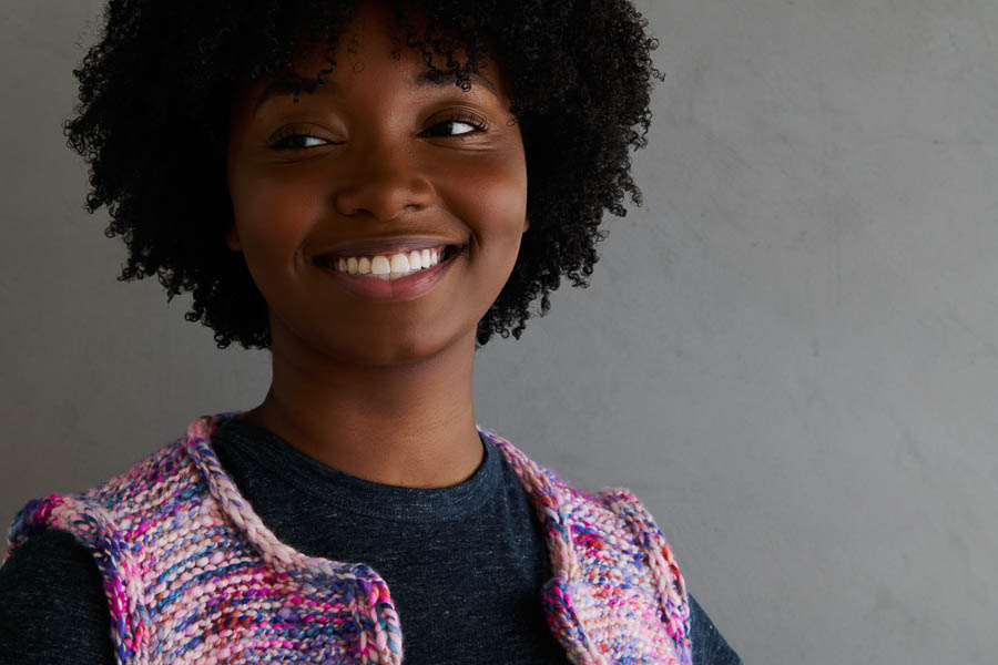 Drift Vest In Lovebird | Purl Soho