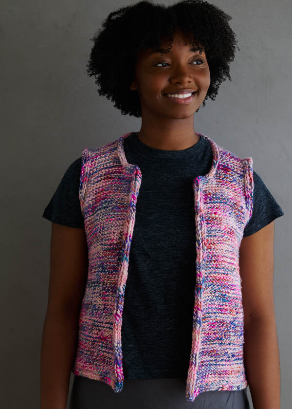 Drift Vest In Lovebird | Purl Soho