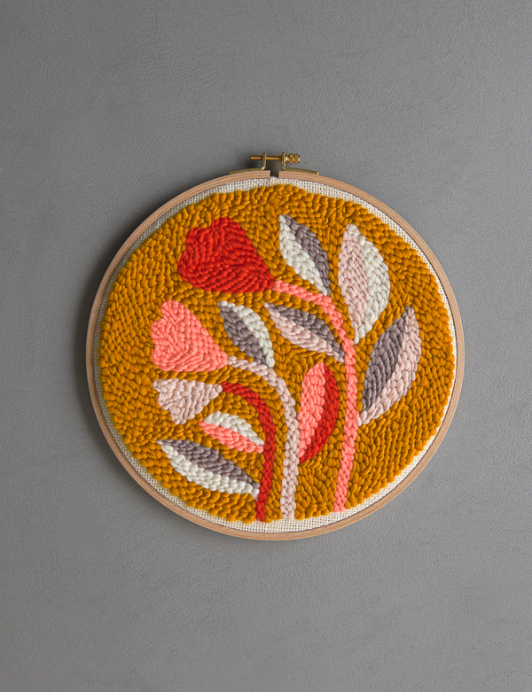 Arounna Khounnoraj For Purl Soho: Punch Needle Flowers | Purl Soho