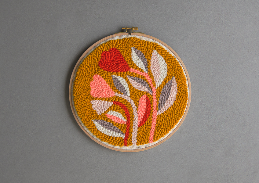 Arounna Khounnoraj For Purl Soho: Punch Needle Flowers | Purl Soho