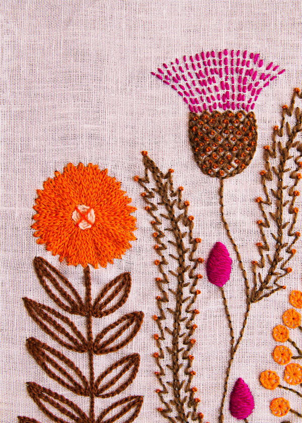 Blooms + Roots Embroidery | Purl Soho