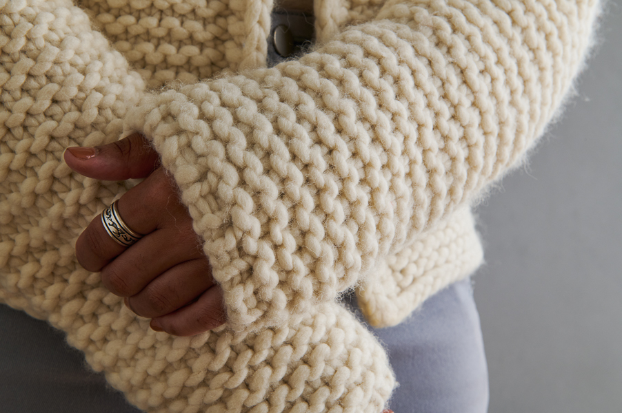 Brandi Cheyenne Harper For Purl Soho: Shawl Collar Jacket | Purl Soho