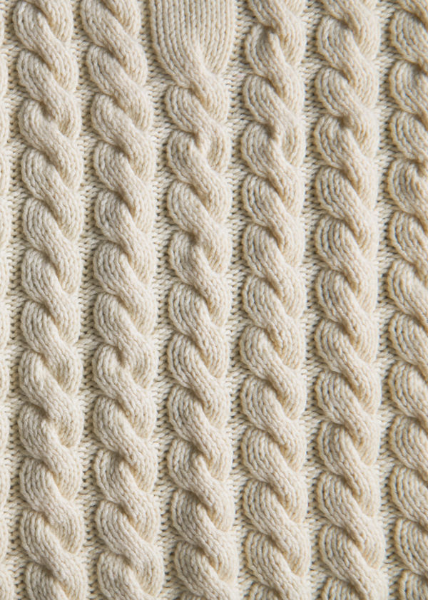 Up + Down Cables Blanket | Purl Soho