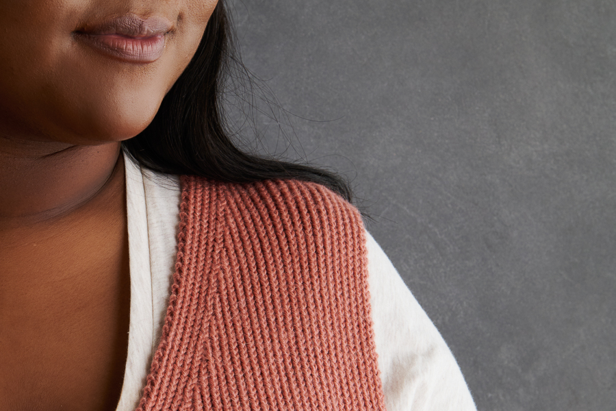 Ainur Berkimbayeva For Purl Soho: Air Mail Vest | Purl Soho