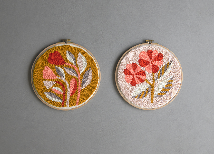 Arounna Khounnoraj For Purl Soho: Punch Needle Flowers | Purl Soho