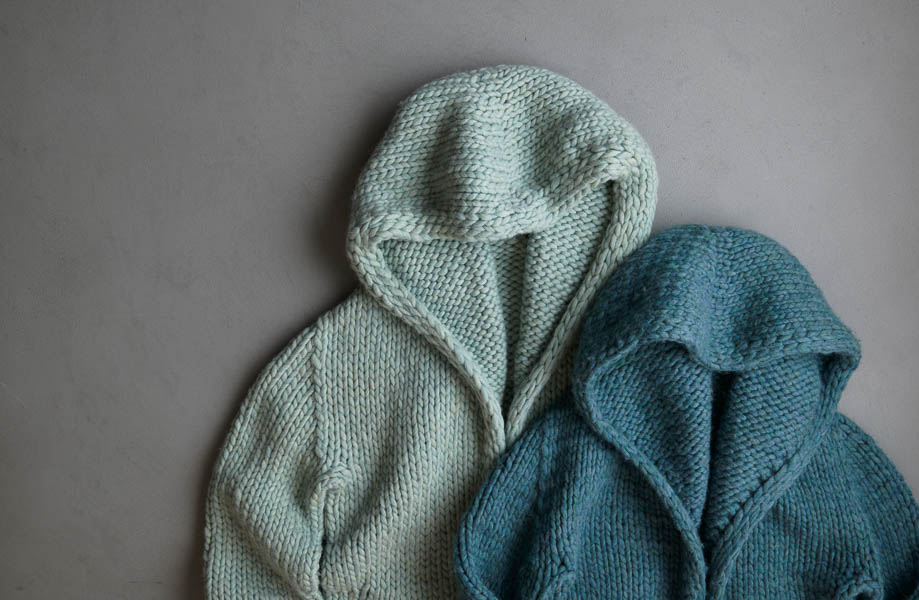 Brandi Cheyenne Harper For Purl Soho: Sea Sweater Coat | Purl Soho