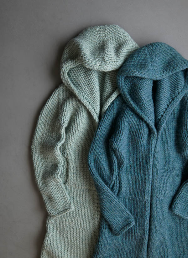 Brandi Cheyenne Harper For Purl Soho: Sea Sweater Coat | Purl Soho