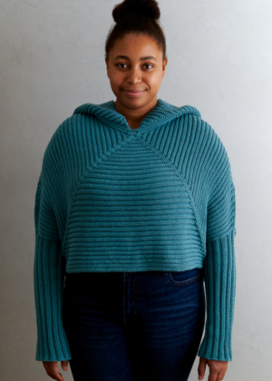 Ainur Berkimbay For Purl Soho: Center Point Popover In Tulip Cotton | Purl Soho