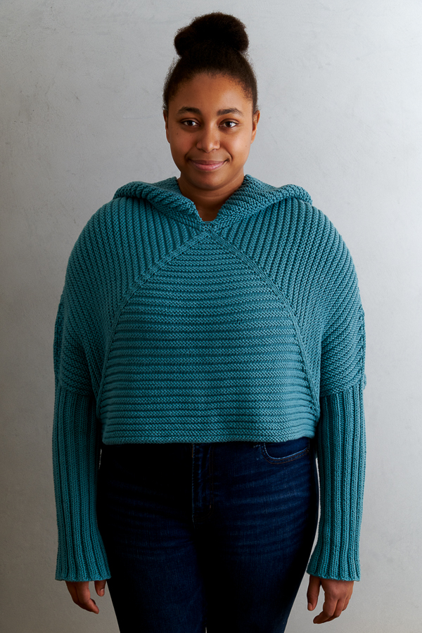 Ainur Berkimbay For Purl Soho: Center Point Popover In Tulip Cotton | Purl Soho