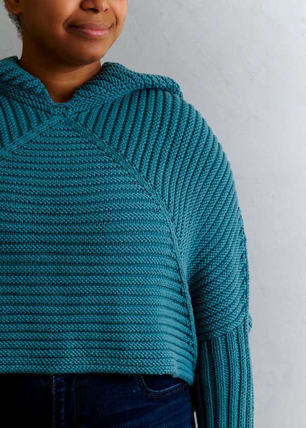 Ainur Berkimbay For Purl Soho: Center Point Popover In Tulip Cotton | Purl Soho
