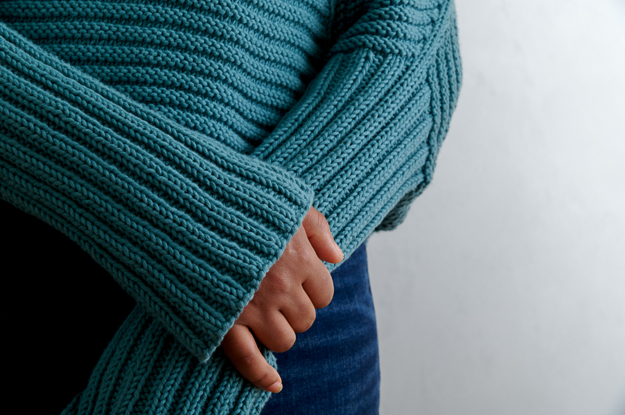 Ainur Berkimbay For Purl Soho: Center Point Popover In Tulip Cotton | Purl Soho