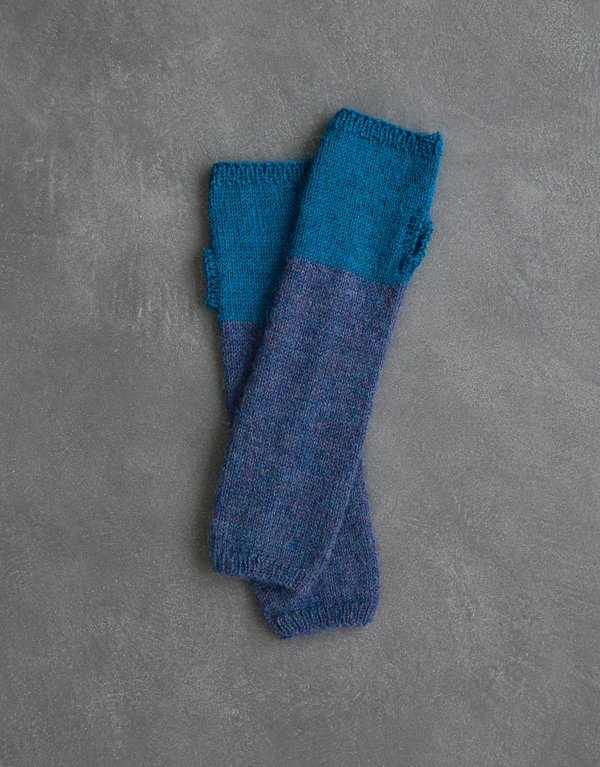 Striped + Colorblock Hand Warmers | Purl Soho
