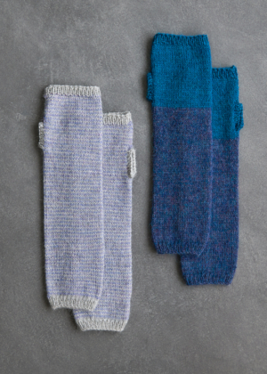 Striped + Colorblock Hand Warmers | Purl Soho