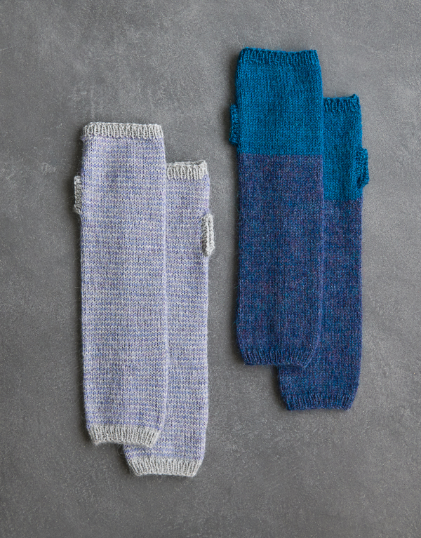 Striped + Colorblock Hand Warmers | Purl Soho