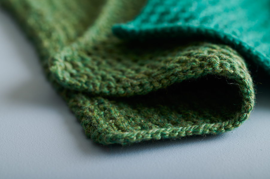 Waffle Stitch Washcloth + Hand Towel In Santolina | Purl Soho