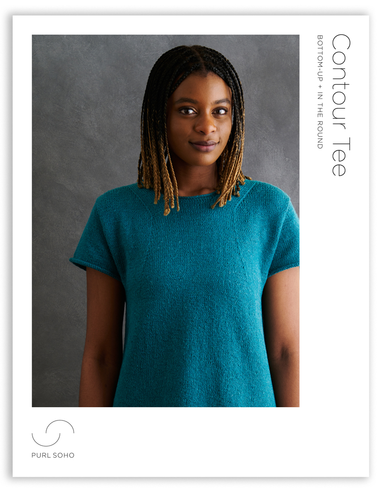 Contour Tee In Santolina | Purl Soho