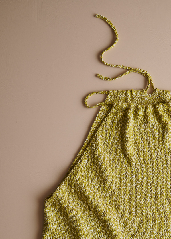 Drawstring Camisole In Picnic Cotton | Purl Soho