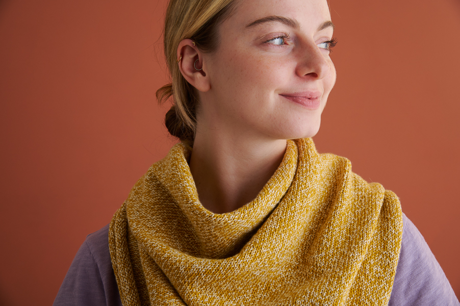 Knit + Fold Bandana In Picnic Cotton | Purl Soho