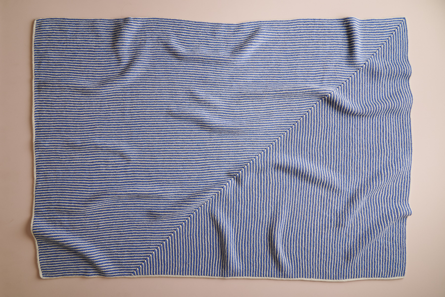 Little Mitered Stripes Blanket | Purl Soho