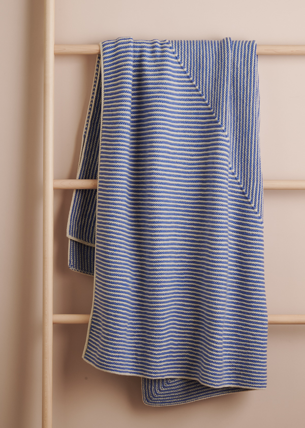 Little Mitered Stripes Blanket | Purl Soho