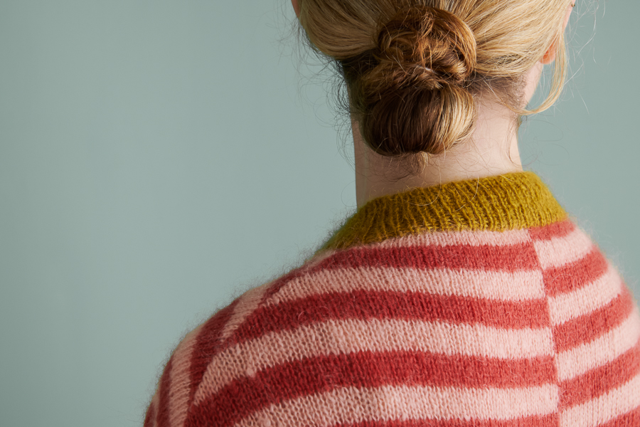 Tayler Harris For Purl Soho: Offset Stripes Pullover | Purl Soho