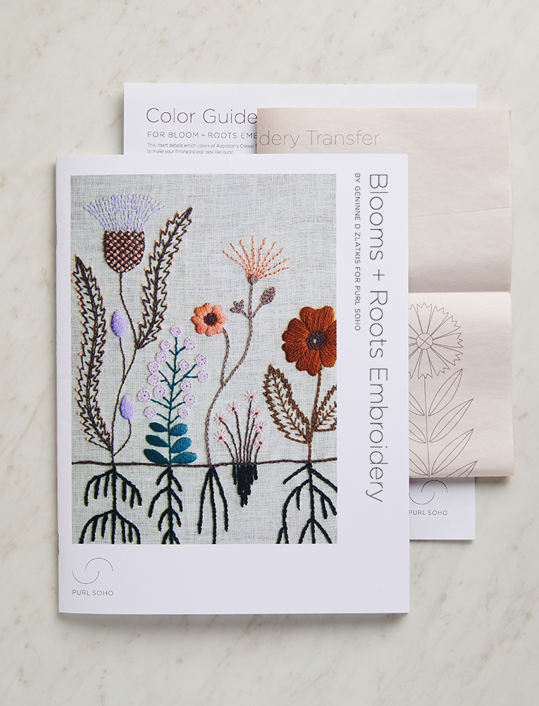 Blooms + Roots Embroidery | Purl Soho