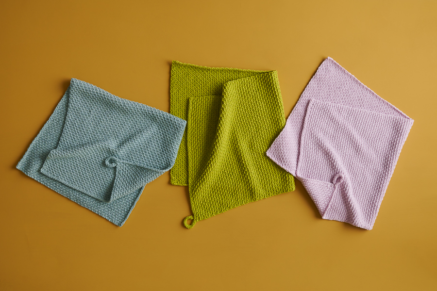 Rose Stitch Dishtowel In New Colors | Purl Soho