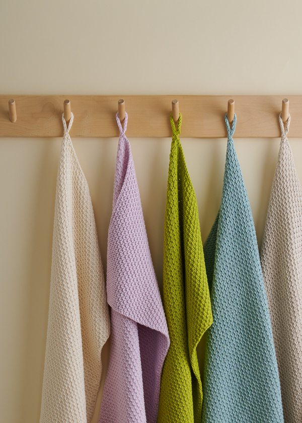 Rose Stitch Dishtowel In New Colors | Purl Soho