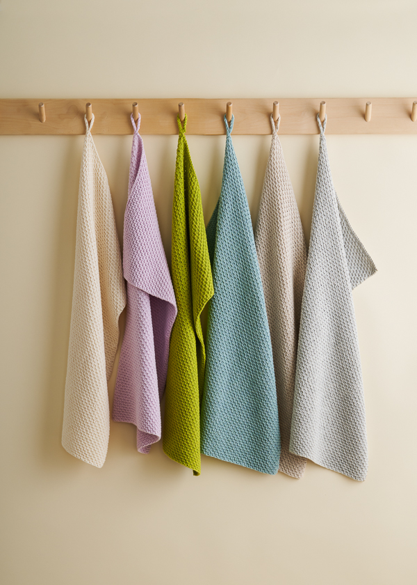 Rose Stitch Dishtowel In New Colors | Purl Soho