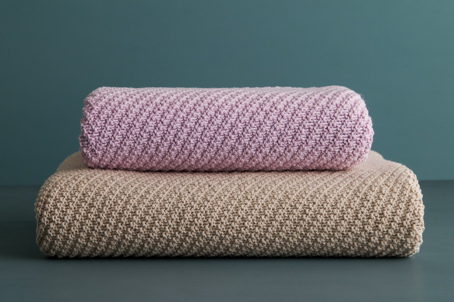 Shifting Angles Blanket | Purl Soho