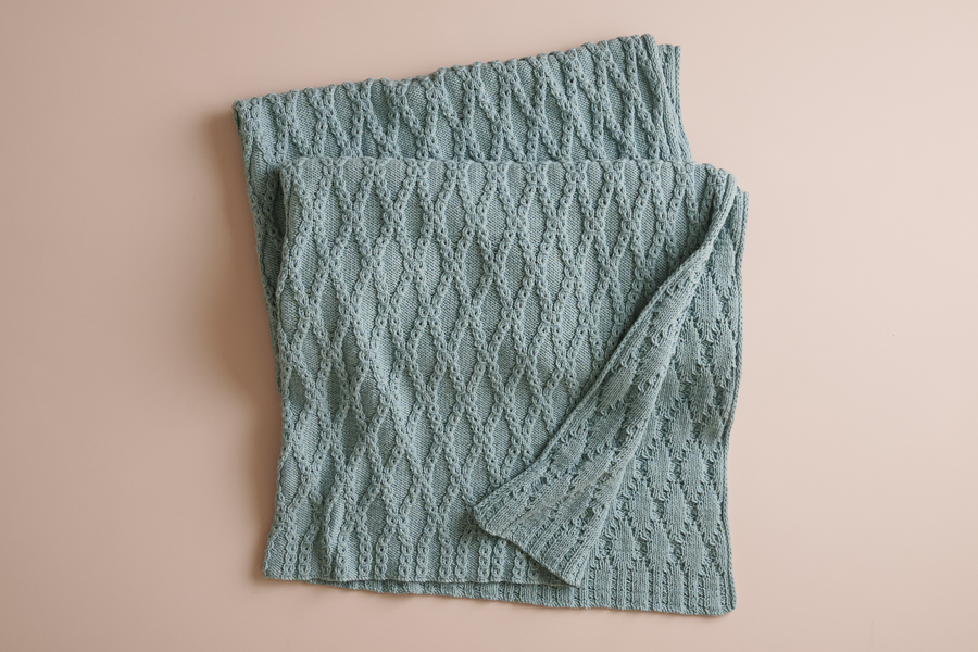 Ash Bark Blanket | Purl Soho