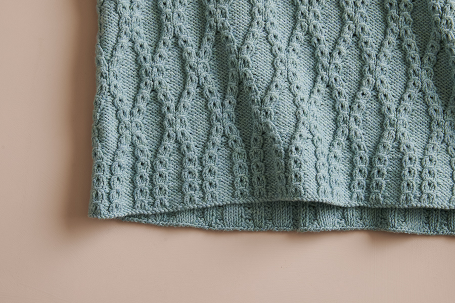 Ash Bark Blanket | Purl Soho