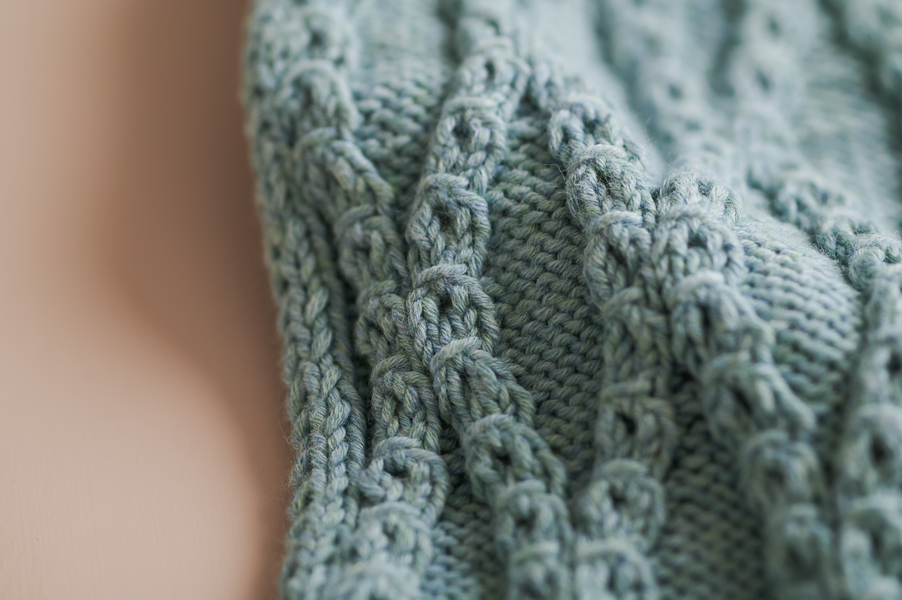 Ash Bark Blanket | Purl Soho