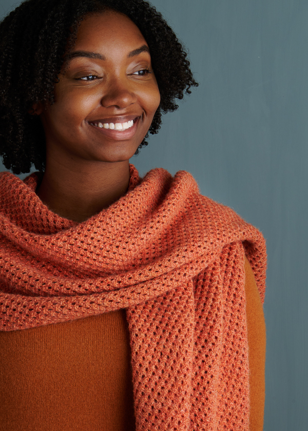 Terrace Wrap in Good Wool | Purl Soho