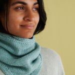 free Bandana Cowl knitting pattern in Purl Soho's Plenty yarn