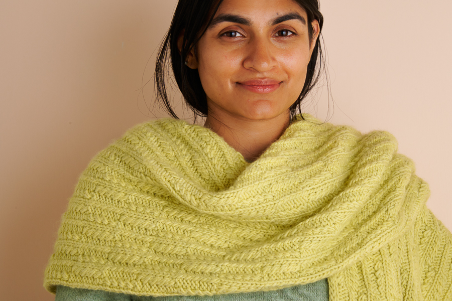 Wild Grass Wrap | Purl Soho